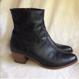 Leather Chelsea Ankle Boots